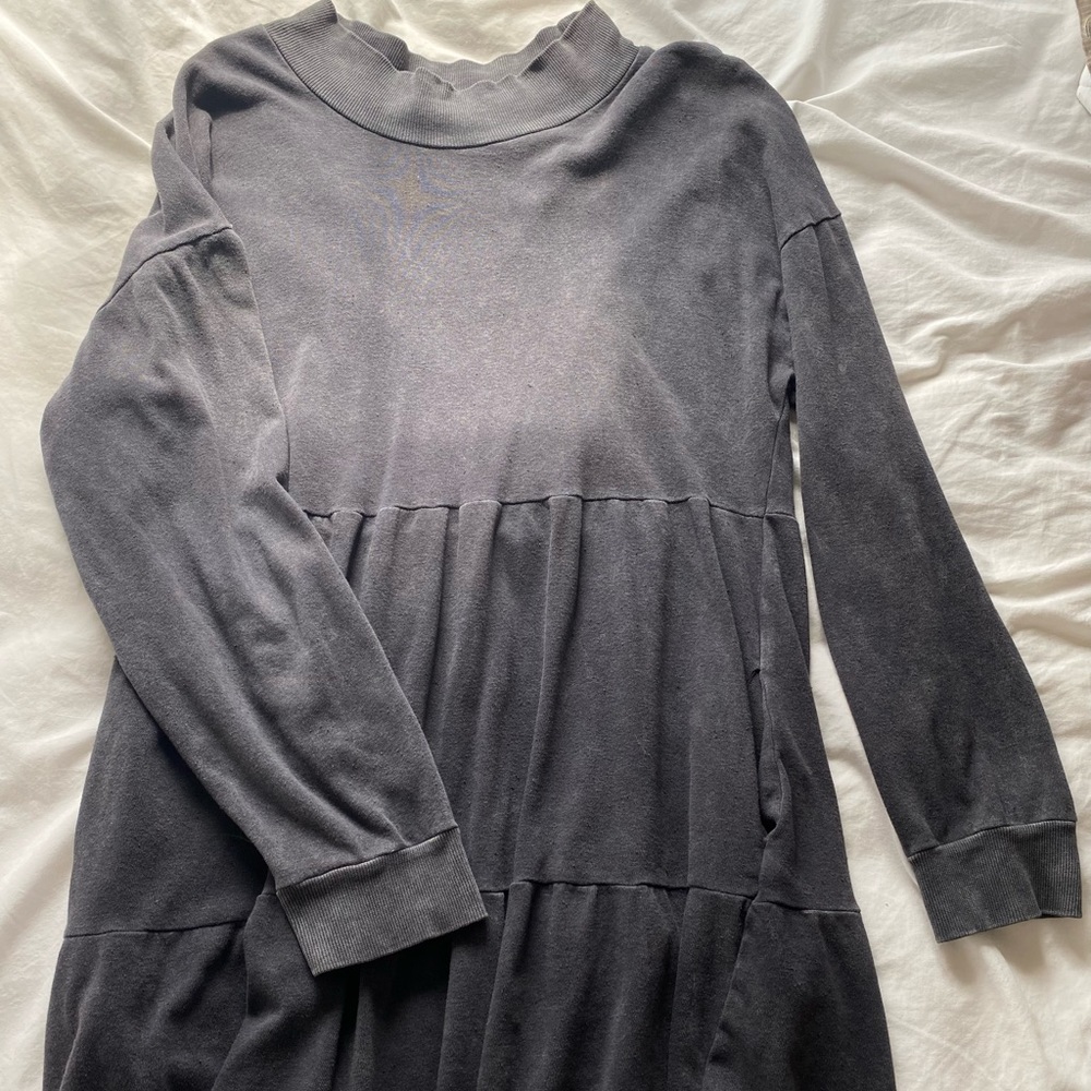 Wild Fable gray mock neck dress Size: Large